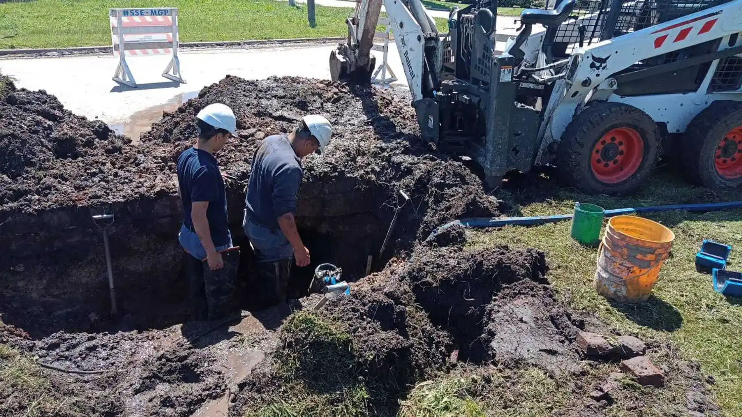 Piden obras de desagüe en los barrios Belisario Roldán y Coronel Dorrego