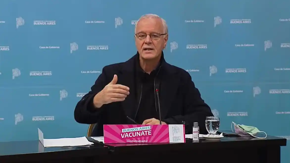 Daniel Gollán ya está en modo candidato: "En la Provincia logramos vencer la campaña del miedo contra la vacunas"