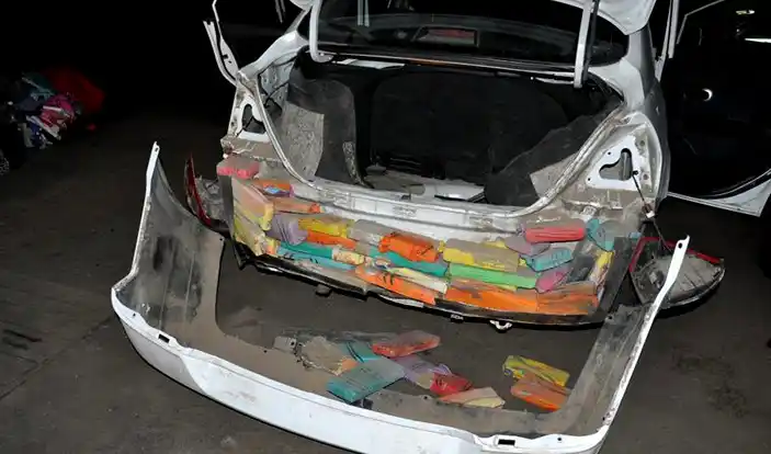 Mirá donde llevaban más de 100 kilos de marihuana envueltos en globos 