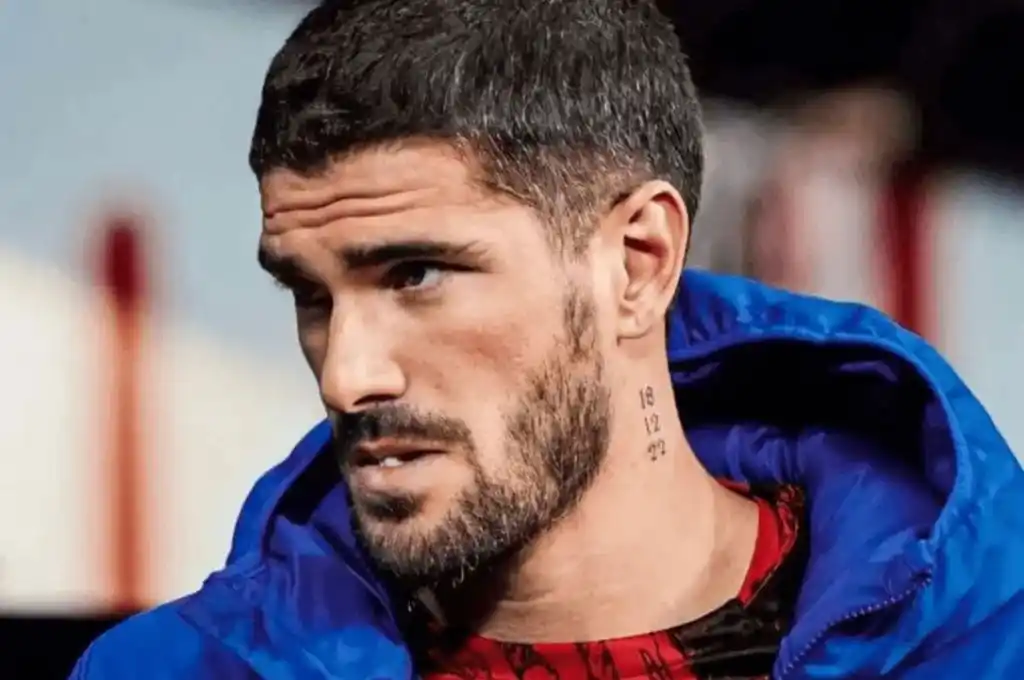 El nuevo tatuaje de Rodrigo De Paul para celebrar la Copa del Mundo