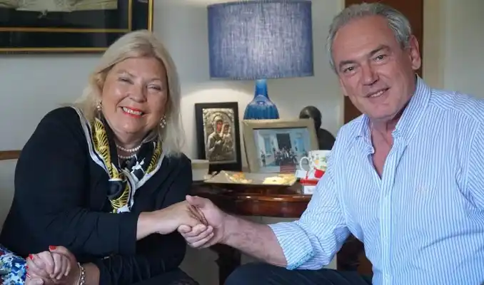 Benedetti obtuvo el apoyo de Carrió: “Va a ser el próximo gobernador de los entrerrianos”