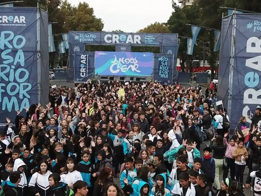 Comienza una nueva edición de los Juegos CReAR en Rosario