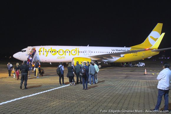 Flybondi transportó más de 90 mil pasajeros durante su primer año en Posadas