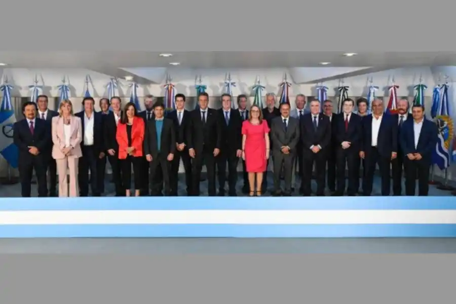 Massa recibió a los gobernadores