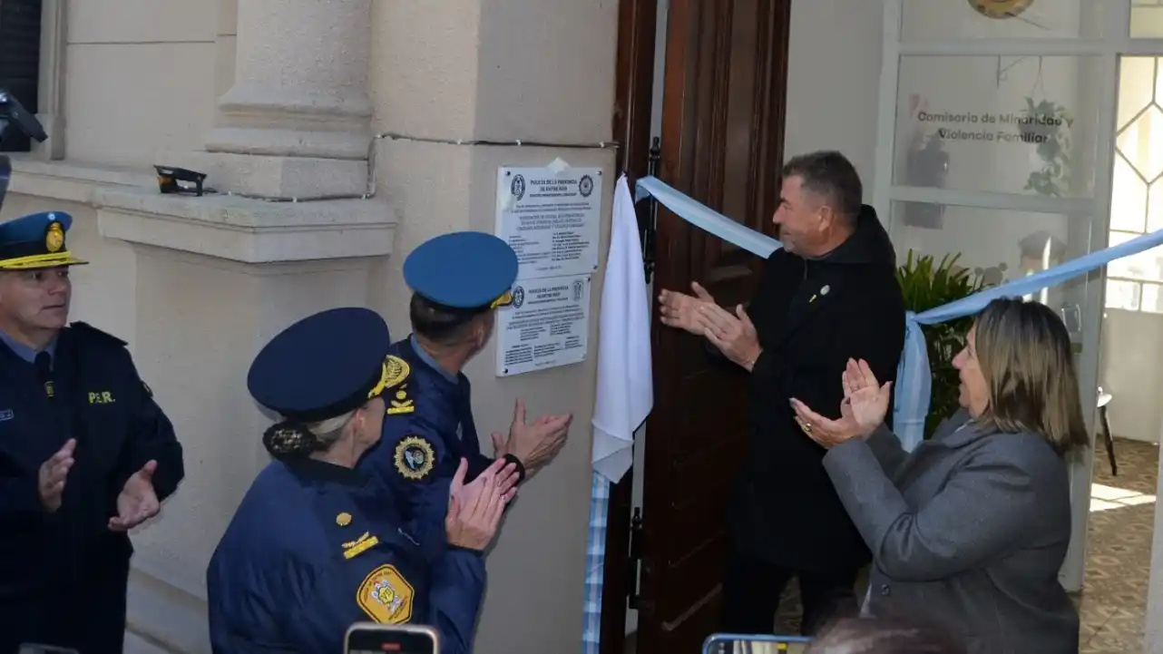Inauguraron la nueva sede de la Comisaría de Minoridad y Violencia Familiar