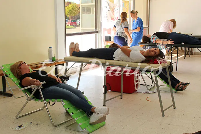 Se realizó la quinta colecta de sangre, en el Día del Donante