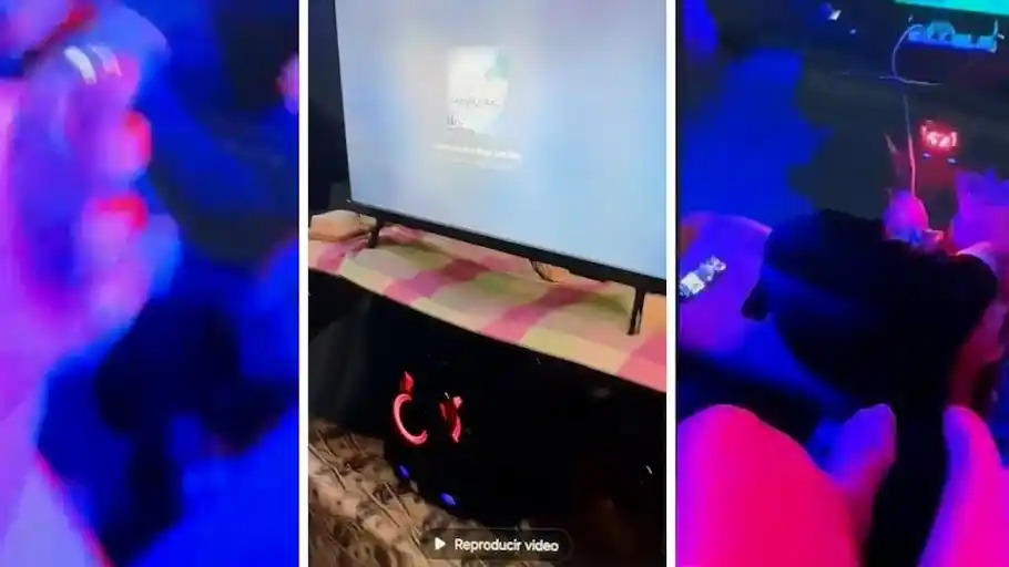 La grabación, difundida recientemente, exhibe la celda de Hugo Isaías Castillo San Martín, donde se pueden ver un televisor inteligente, luces LED, parlantes y marihuana.