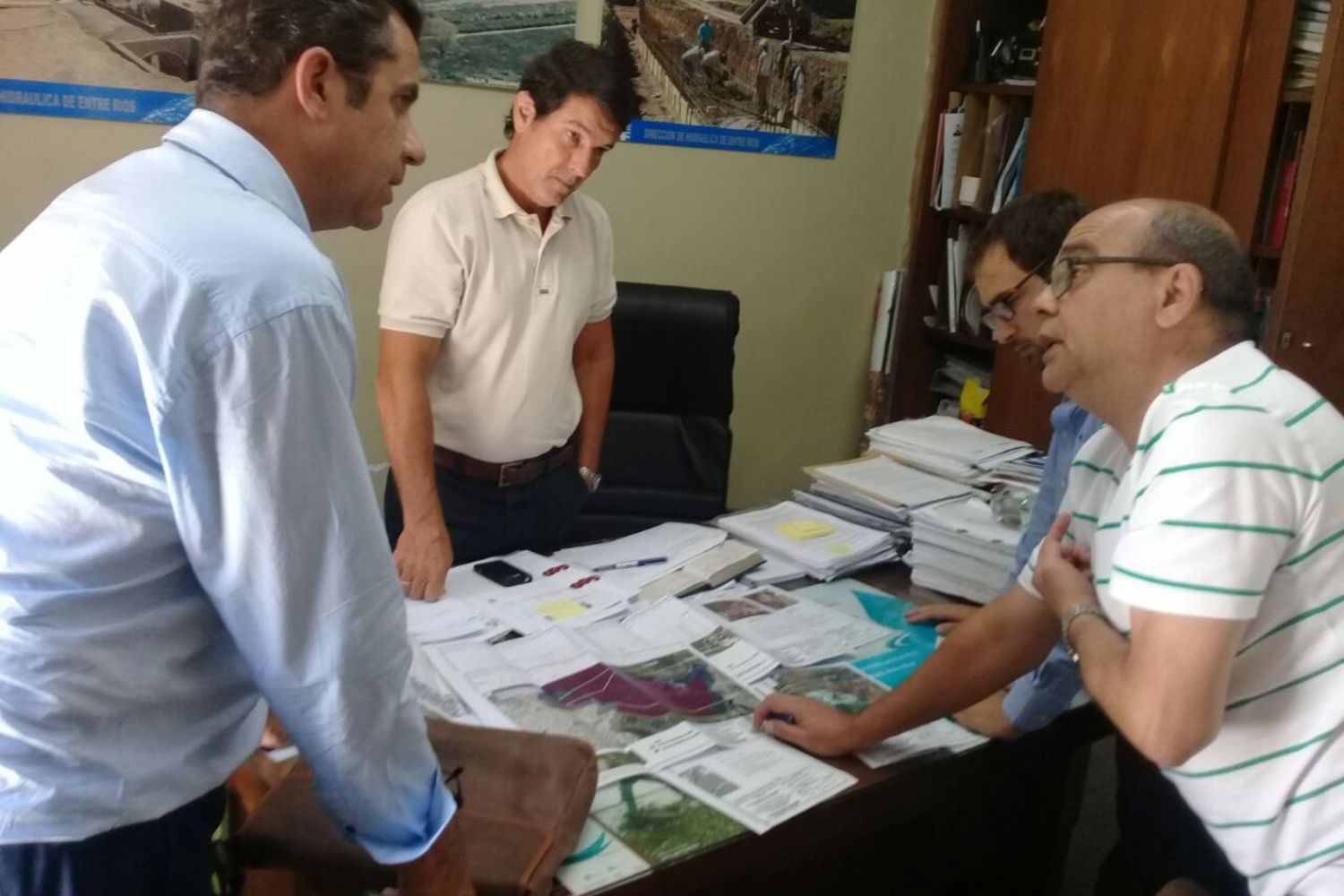 Gestiones ante el Gobierno provincial para distintas obras