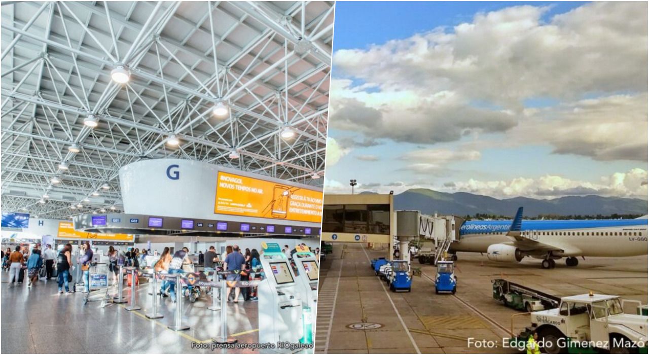 [REPORT] Flights between Brazil and Argentina (except Buenos Aires)