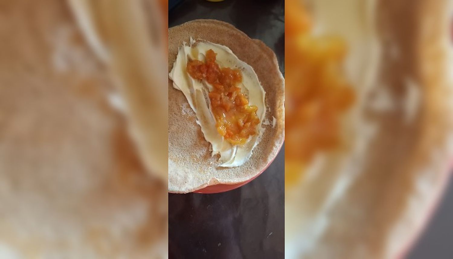 “Panqueques con mermelada de naranjas amargas”