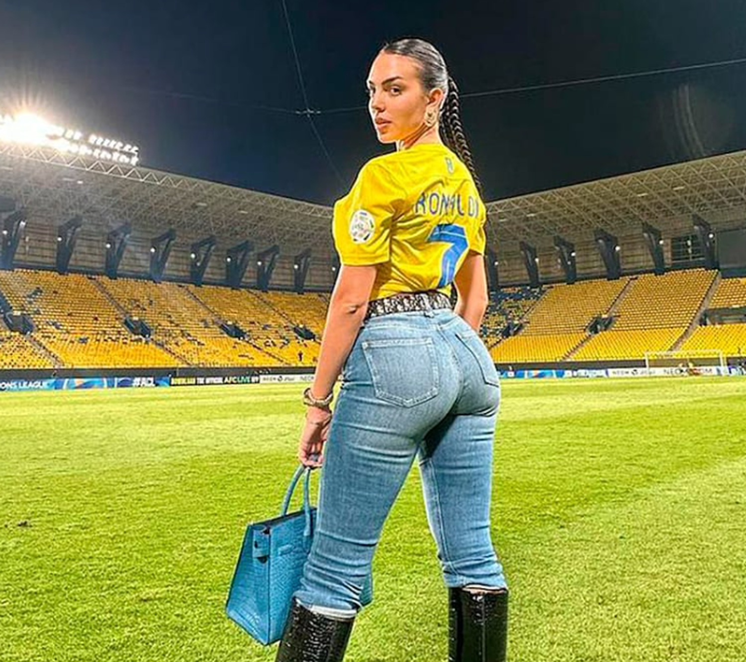 Georgina Rodríguez sorprende con sus habilidades con una pelota