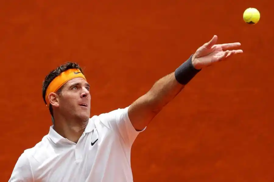Sin mucho desgaste, Del Potro ya está en los cuartos de final