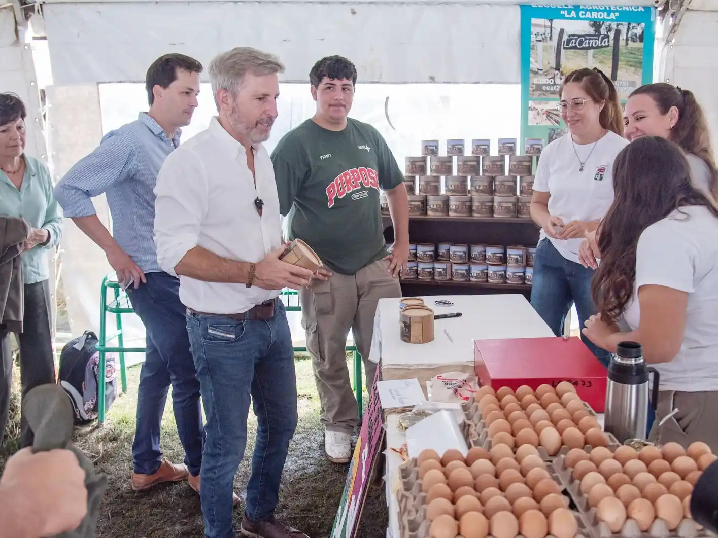El Gobernador participó de la Expo Provincial de la Leche y reafirmó el acompañamiento al sector productivo