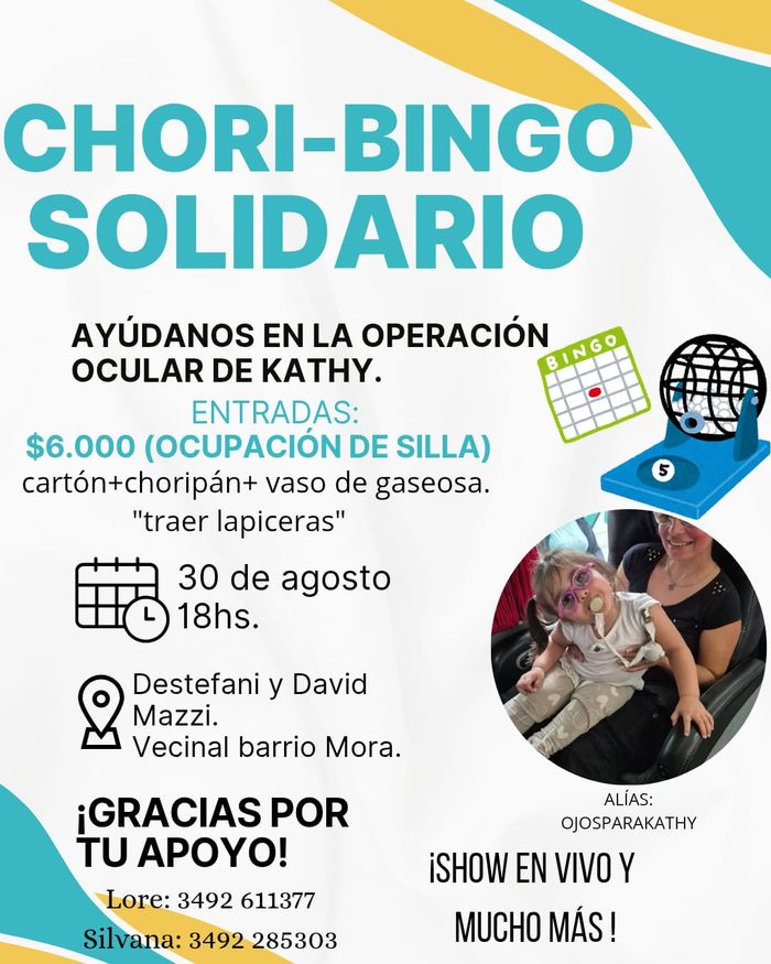 Una pequeña rafaelina necesita una costosa operación para recuperar la vista: "Le va a cambiar la vida a mi hija" - 1