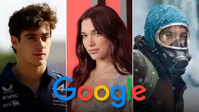 Qué buscaron en Google los argentinos en 2025: Franco Colapinto, Dua Lipa y El Eternauta lideran la lista