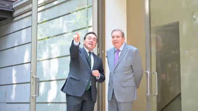 Canciller español defiende asilo político de EDMUNDO GONZÁLEZ en España (Videos)