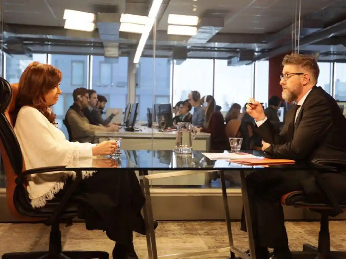 Cristina Kirchner le pidió disculpas a Luis Novaresio por sus dichos
