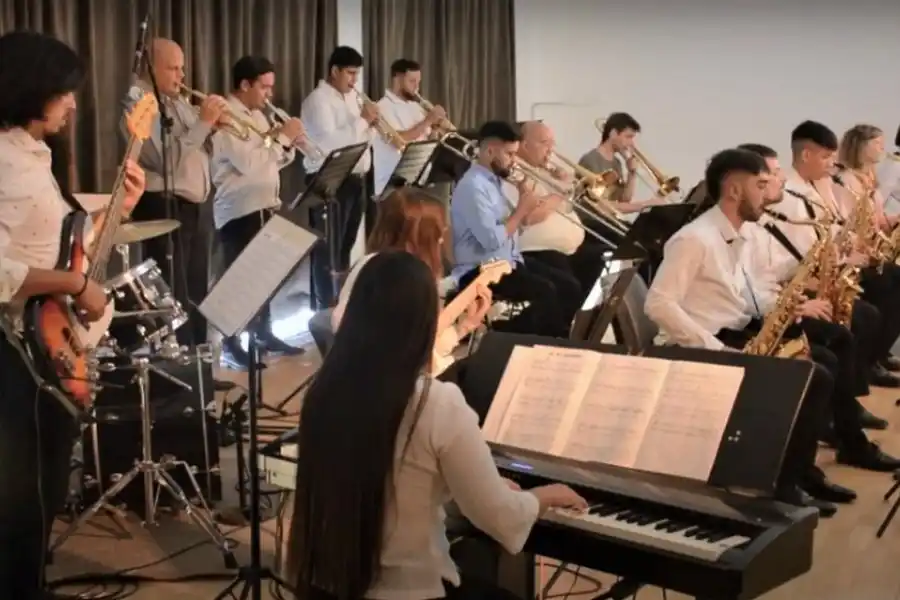 Clínica y concierto de jazz junto a la R.P. Big Band