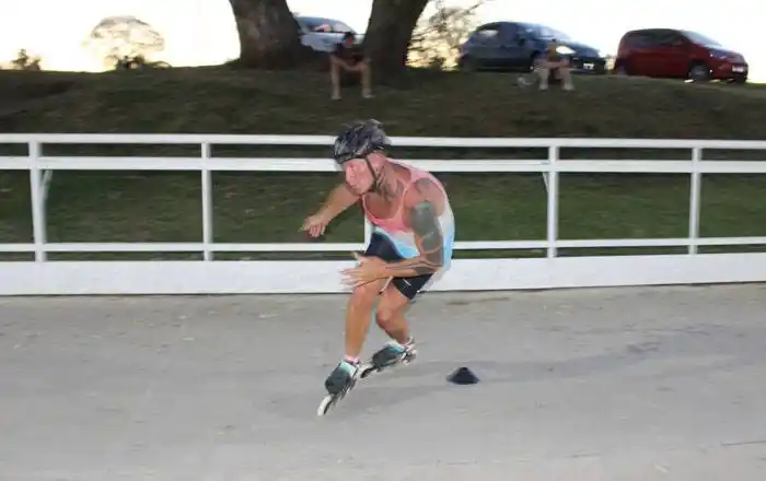 Campeón mundial de patinaje de visita en Concordia