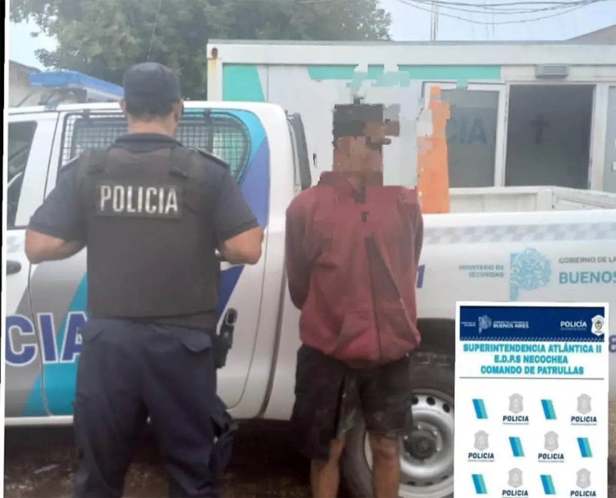 Sustraían cables pero las cámaras los delataron y terminaron presos