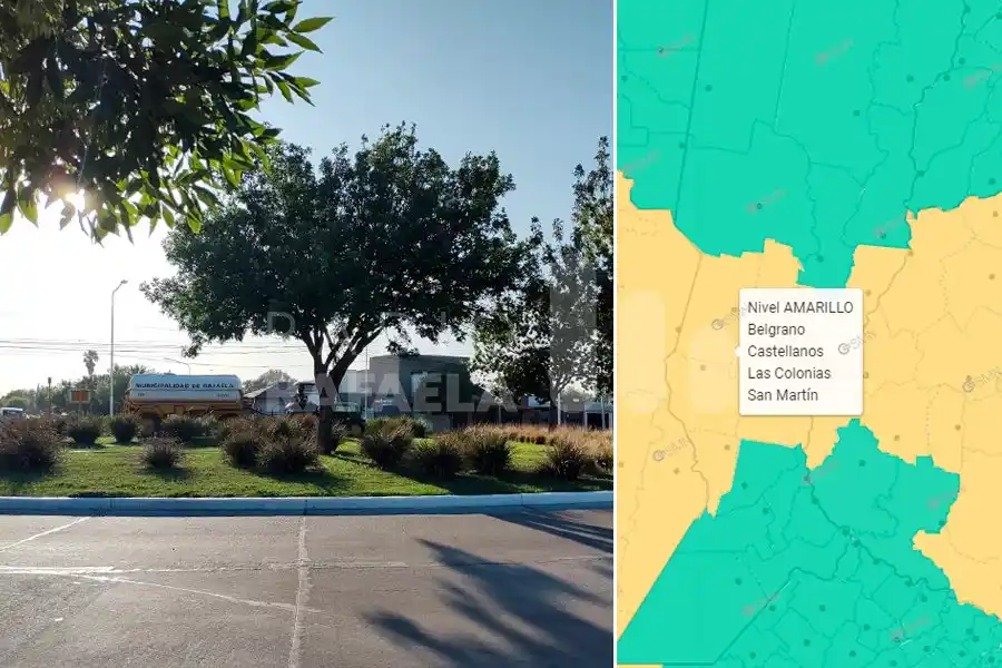 Nuevamente, el SMN emitió un alerta amarillo por altas temperaturas para el departamento Castellanos