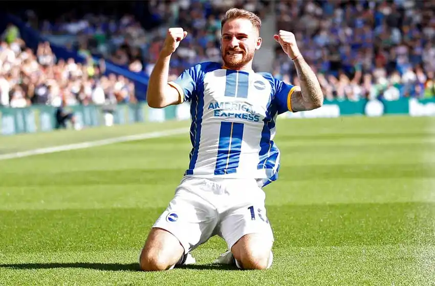 Video: el emotivo homenaje que le hizo el Brighton de Inglaterra a Alexis Mac Allister tras ser campeón del mundo