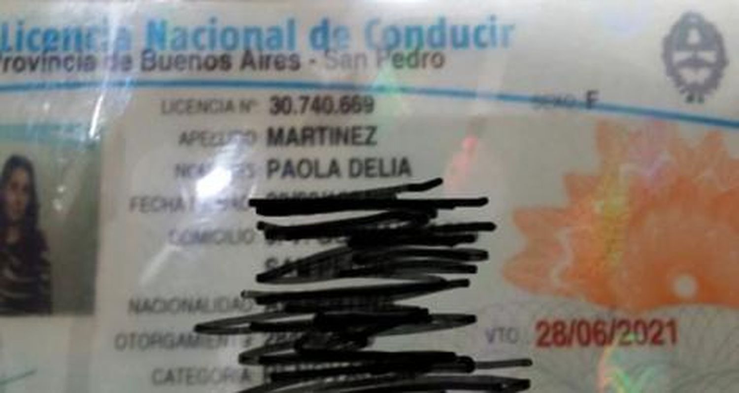 Carnet de Paola Martínez encontrado #Solucionado