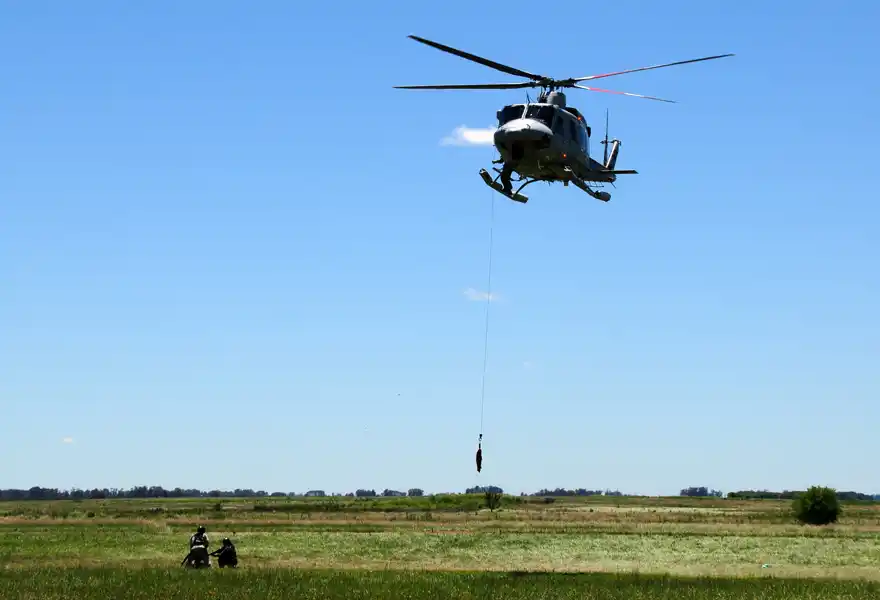 La VI Brigada Aérea fue el epicentro de completo ejercicio de seguridad