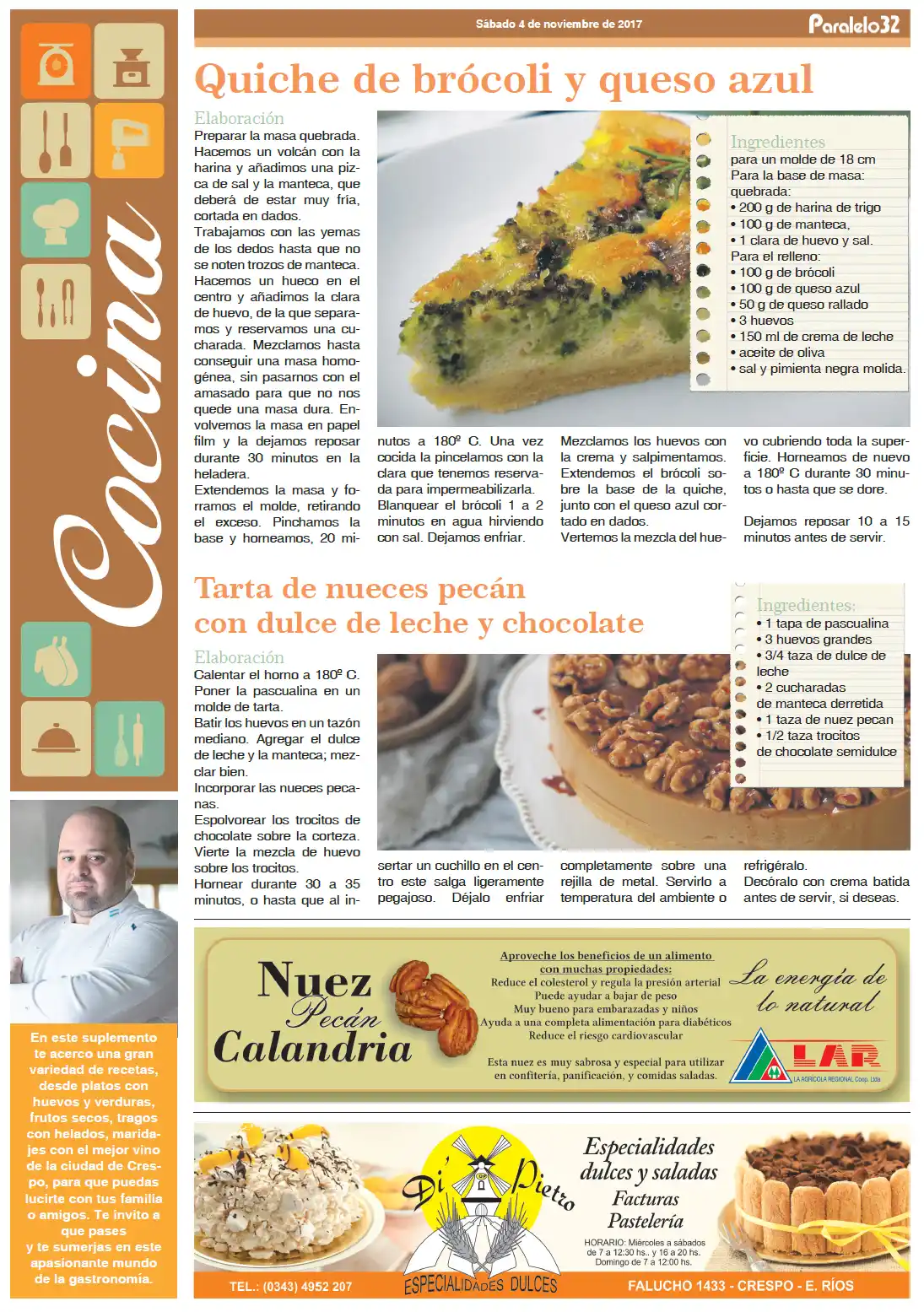 Tapa suplemento de Cocina de Paralelo 32