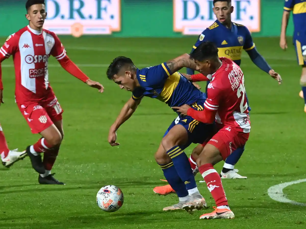 Boca, con Orsini de titular, empató en Santa Fe