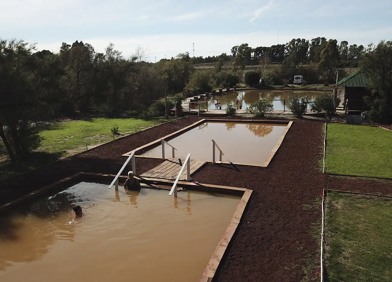 Las termas de Vallarino.