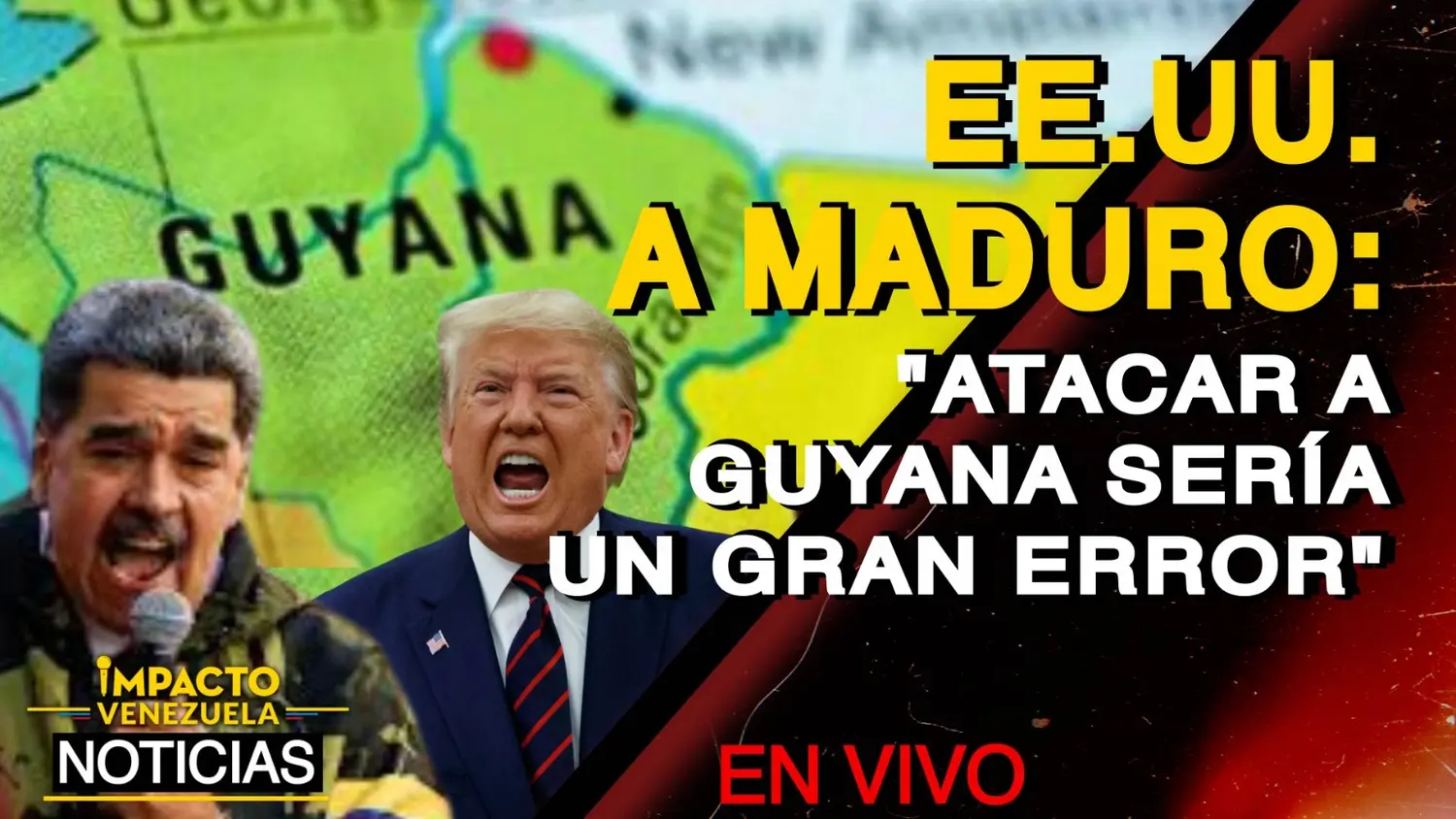 EE.UU. A MADURO: «Atacar a Guyana sería un gran error» – VIDEO
