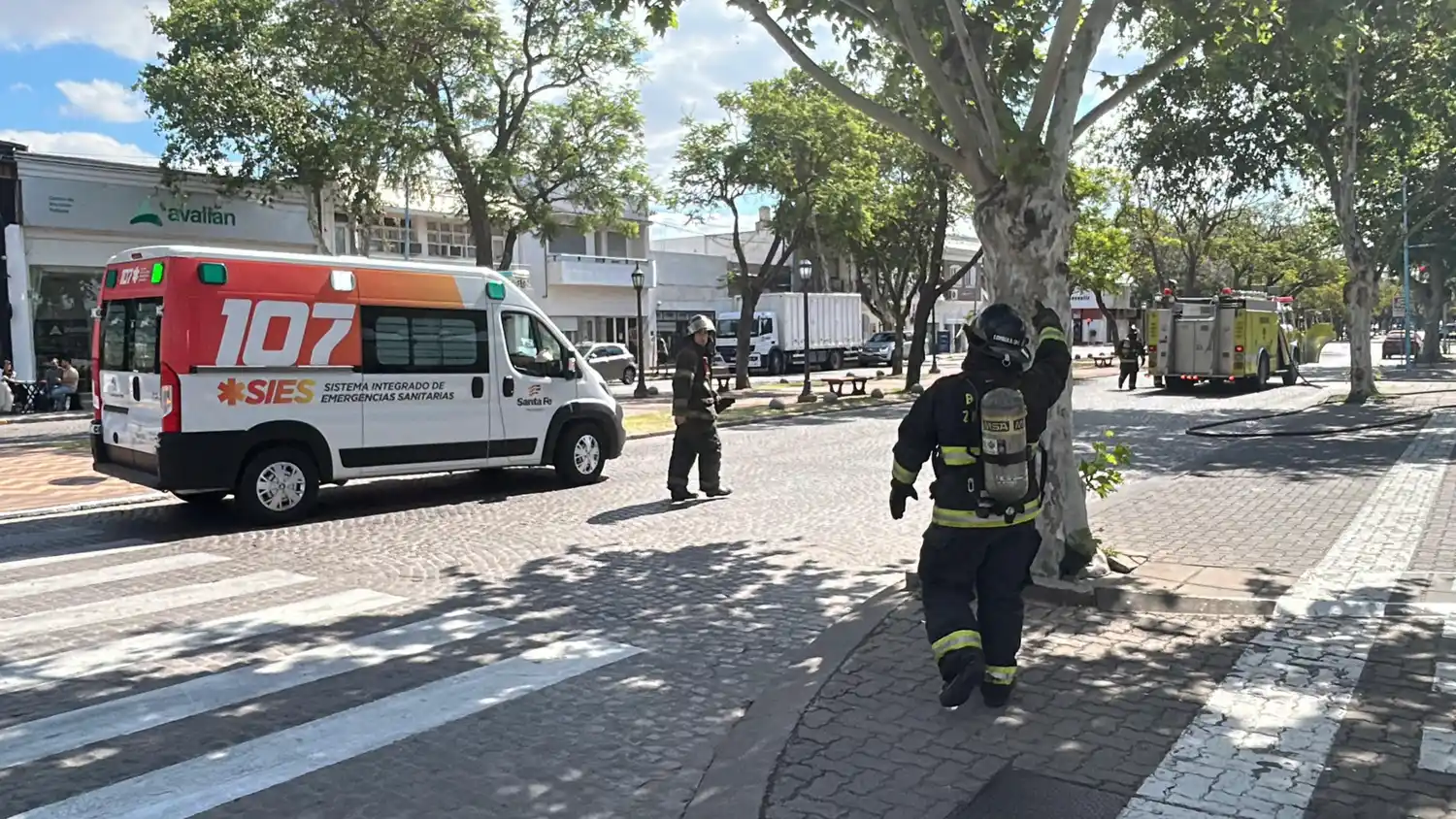 Simulacro de accidente