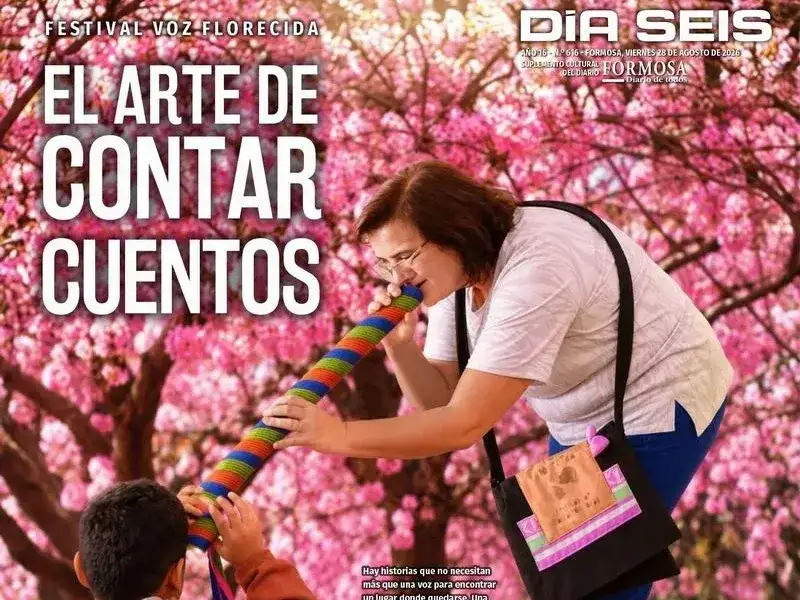 La palabra que abraza: el Festival Voz 
Florecida vuelve a sembrar historias en Formosa