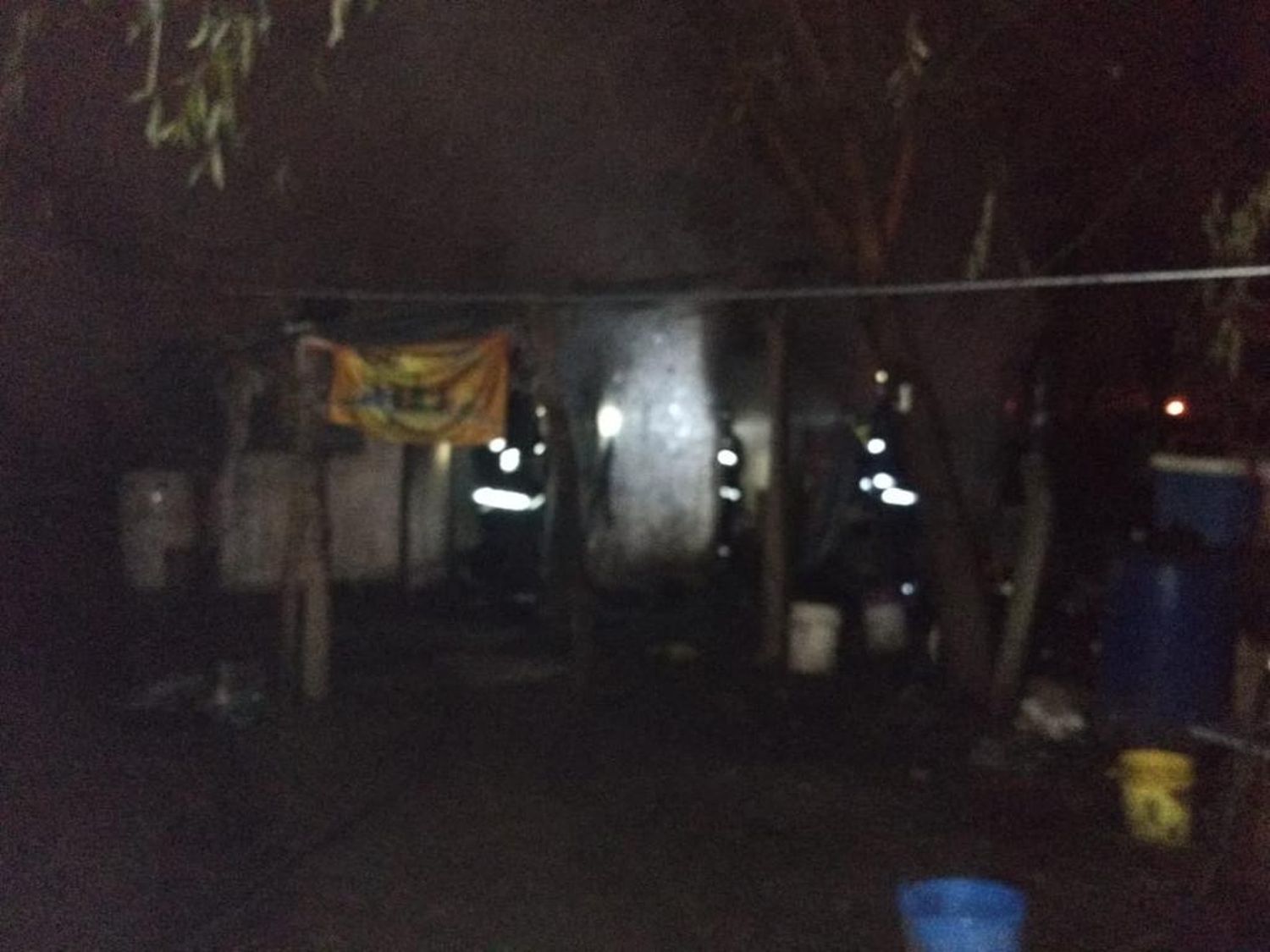 Se incendio una vivienda en barrio Varadero Sarsotti