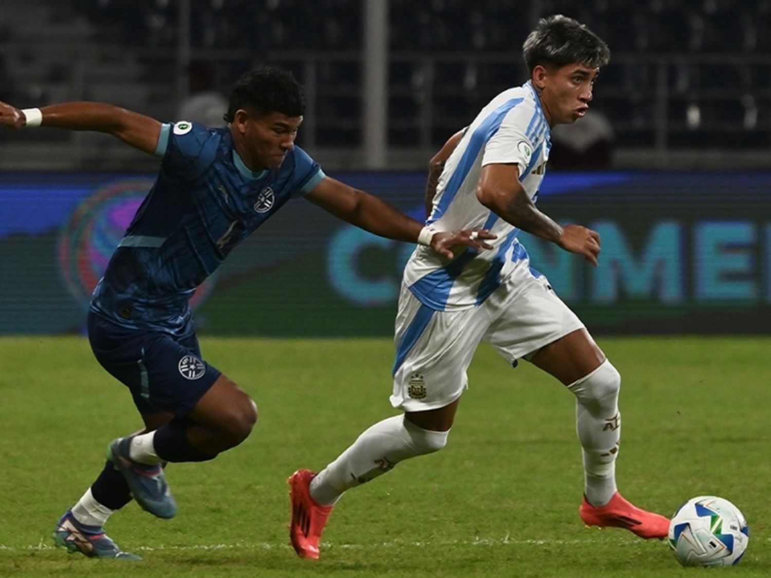 Fin del sueño para la Sub-20: cayó ante Paraguay y se quedó sin el título