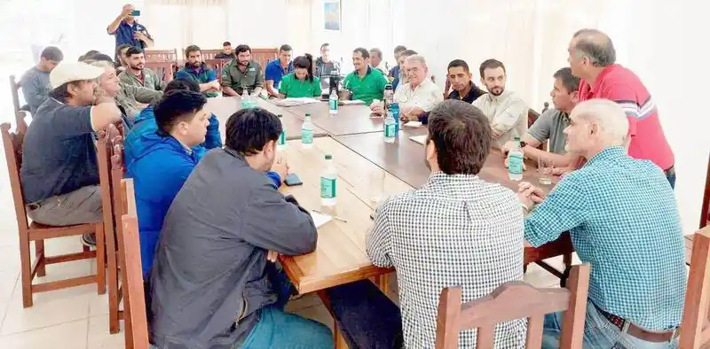 En Laguna Yema se conformó la Mesa Productiva