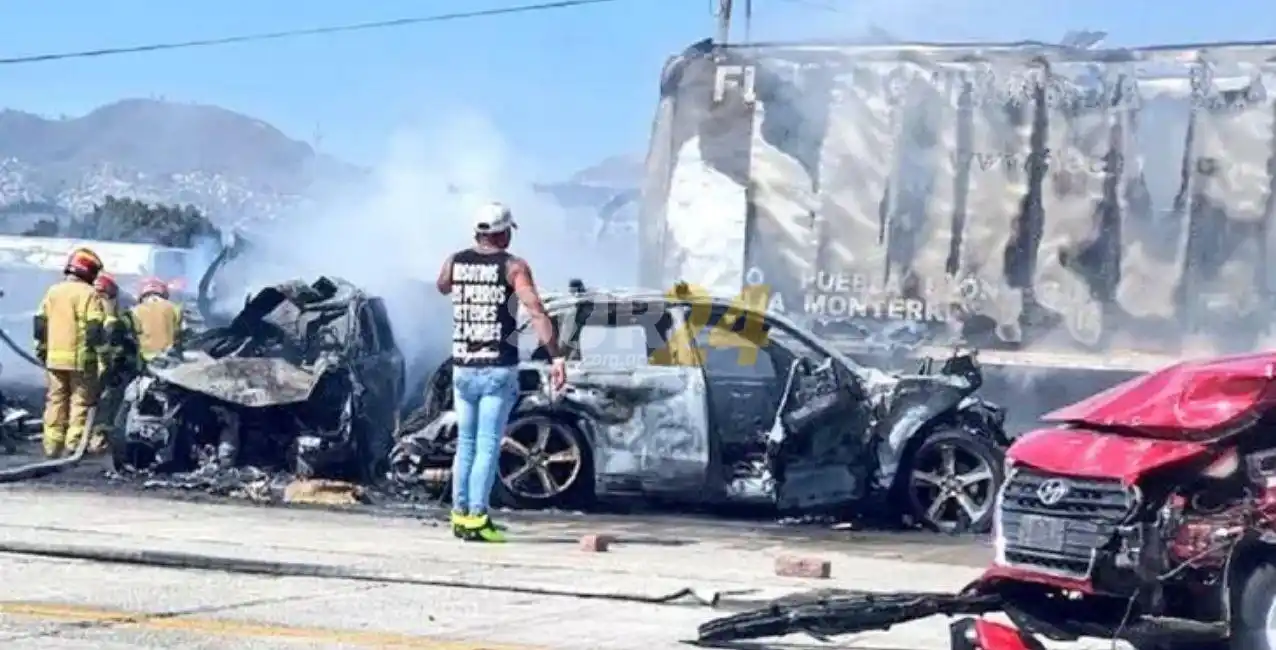 Múltiple choque en México: al menos 19 muertos