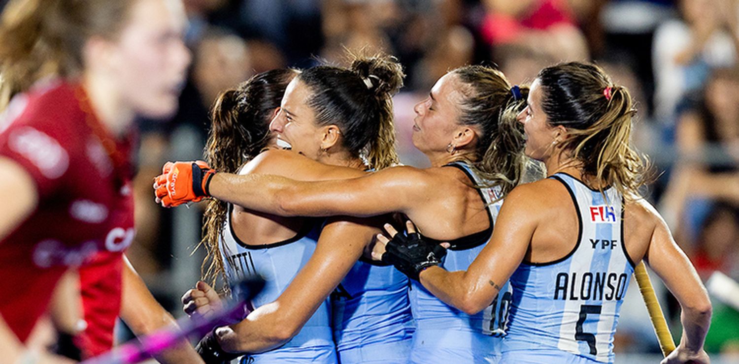 Las Leonas se medirán hoy con Alemania.