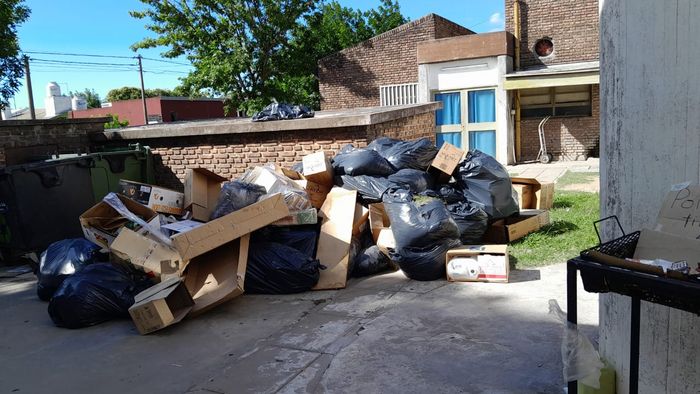 Basura en el Hospital