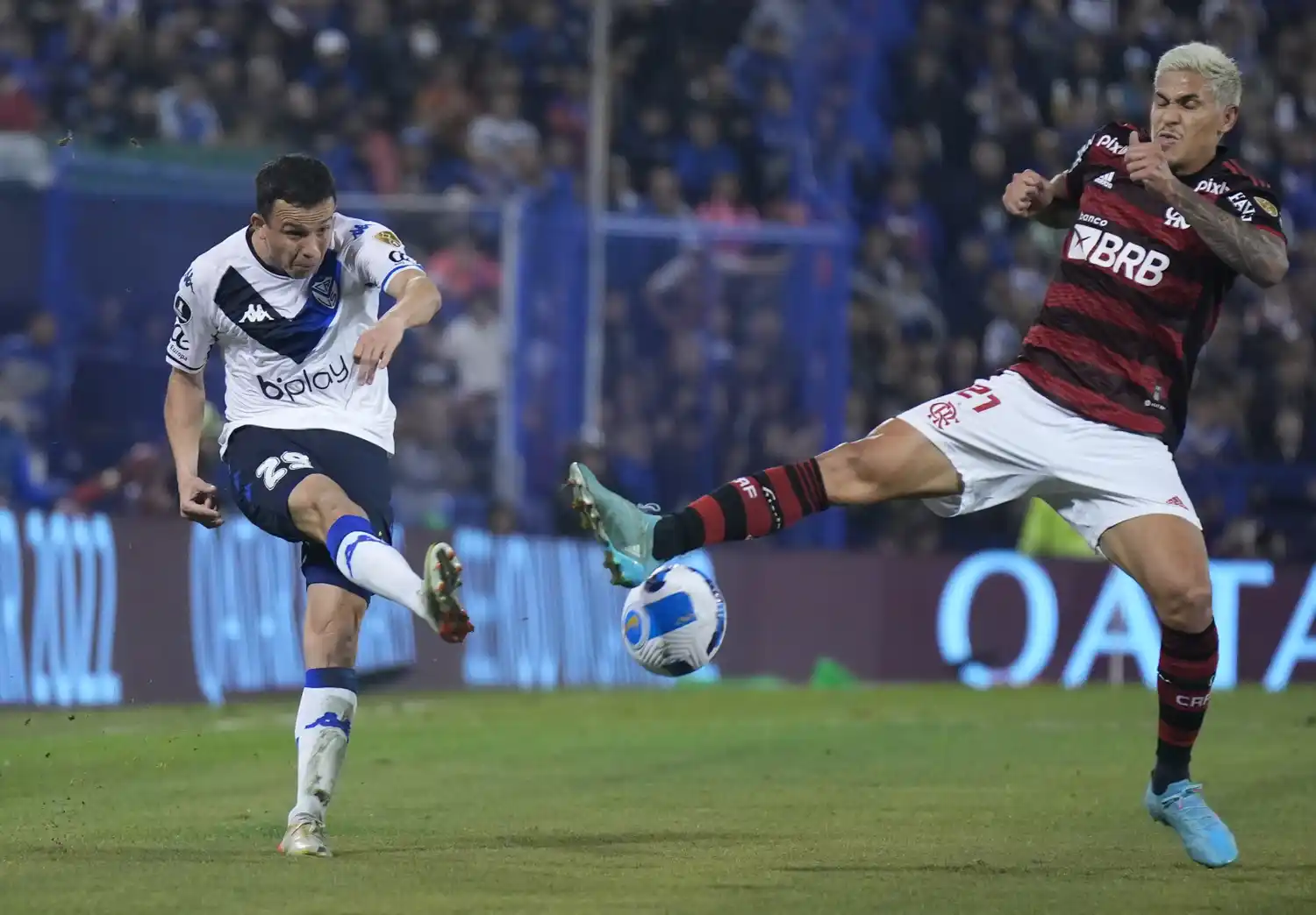 Vélez padeció una goleada ante un Flamengo intratable