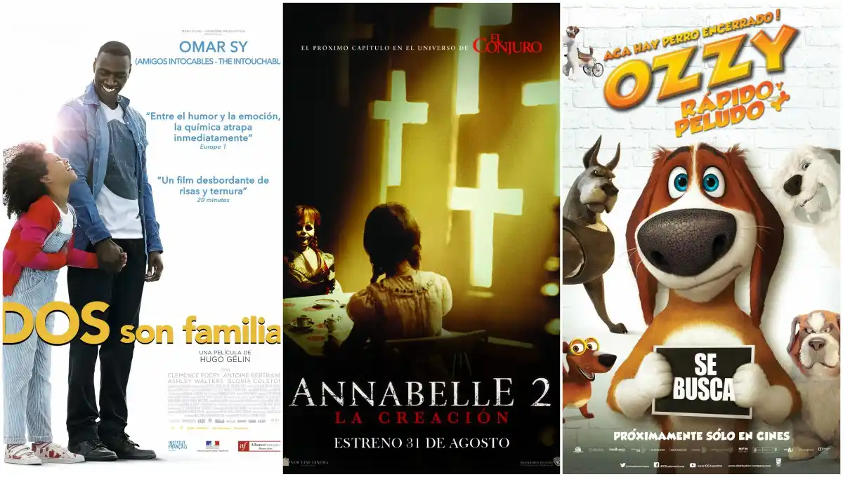 Comedia, animación y terror renuevan la pantalla