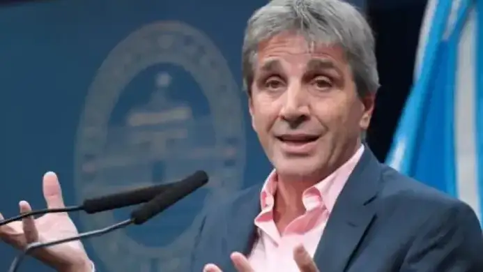 Luis Caputo, ministro de Economía.