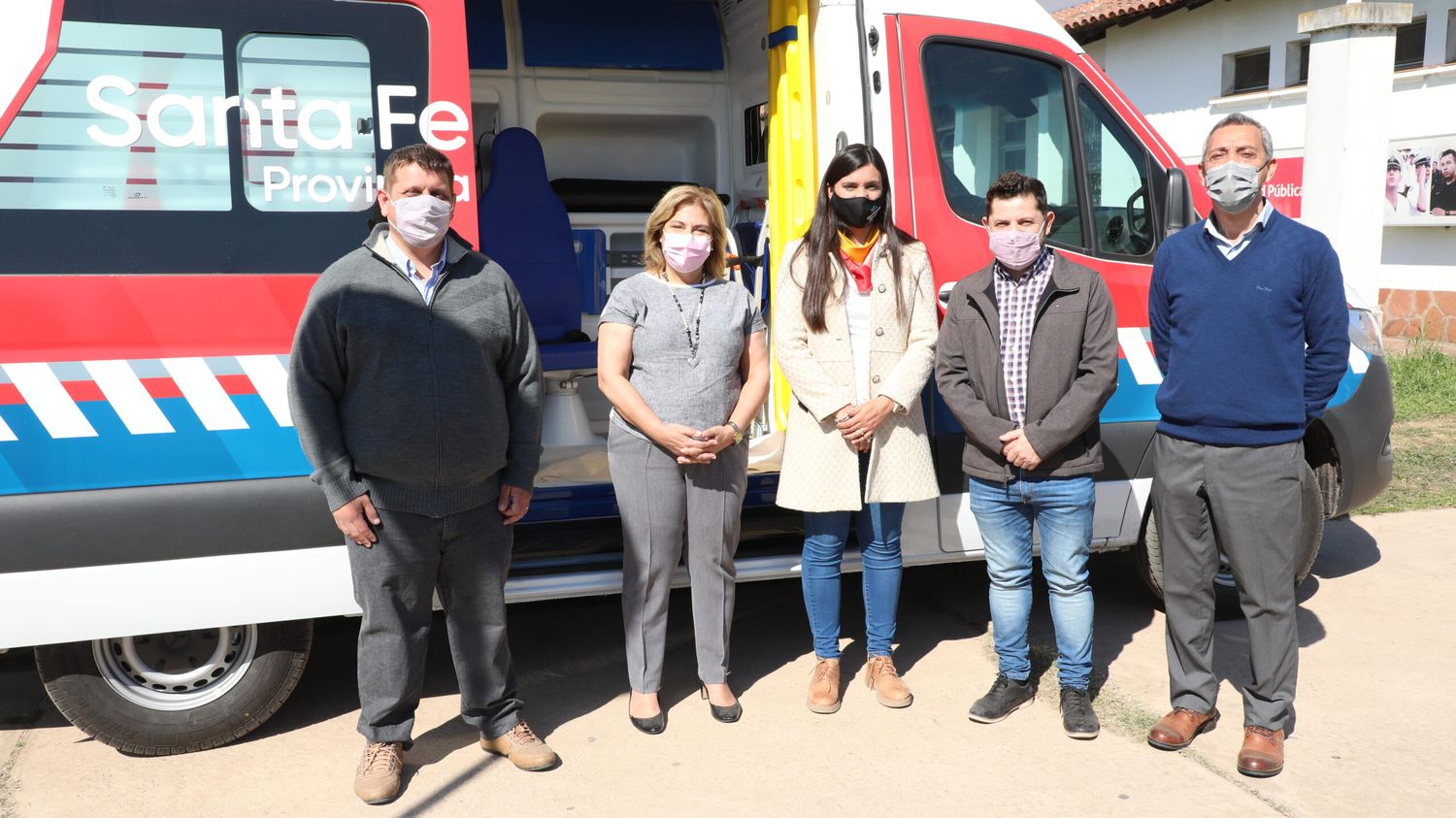 Entregaron nuevas ambulancias en Rincón, Recreo y Santa Fe