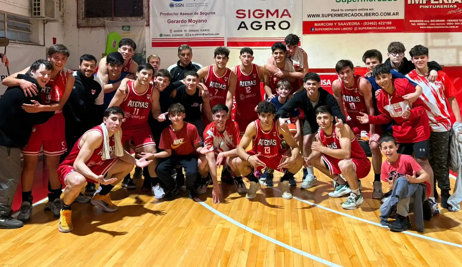 Atenas volvió a ganar y sigue avanzando en la tabla.  Foto: Cata Grassi Kozyra.