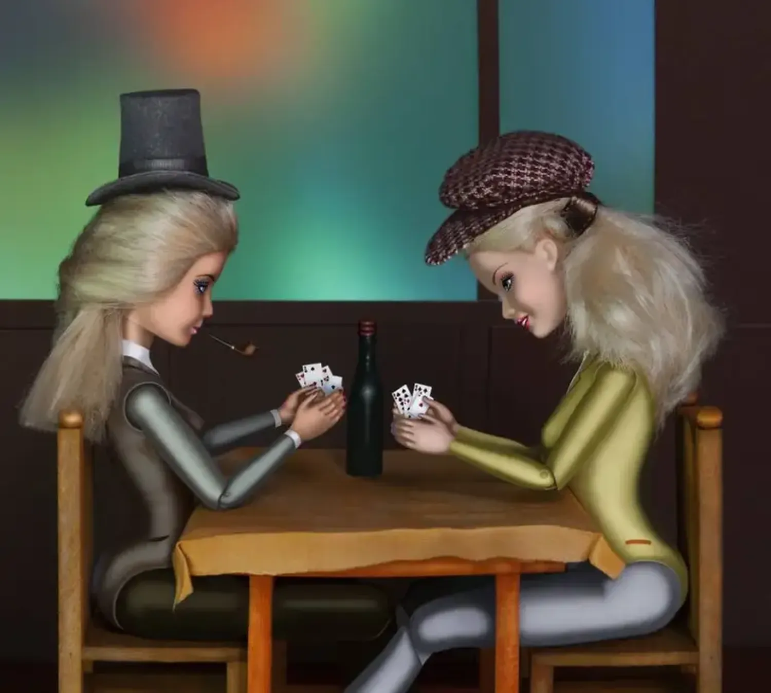 Barbie obra de arte
