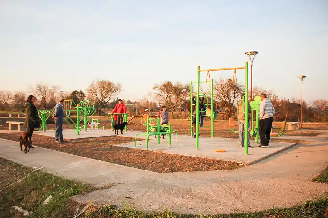 Once nuevas estaciones saludables en distintos barrios de V.G.G.