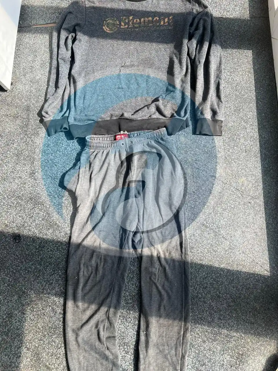 Ropas secuestradas con manchas hemáticas