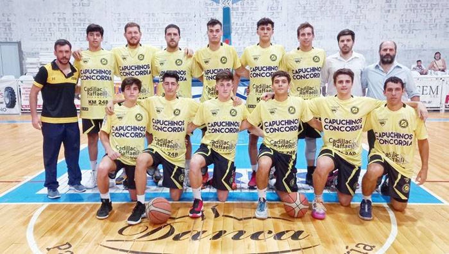 Capuchinos juega su  primer partido en Concordia