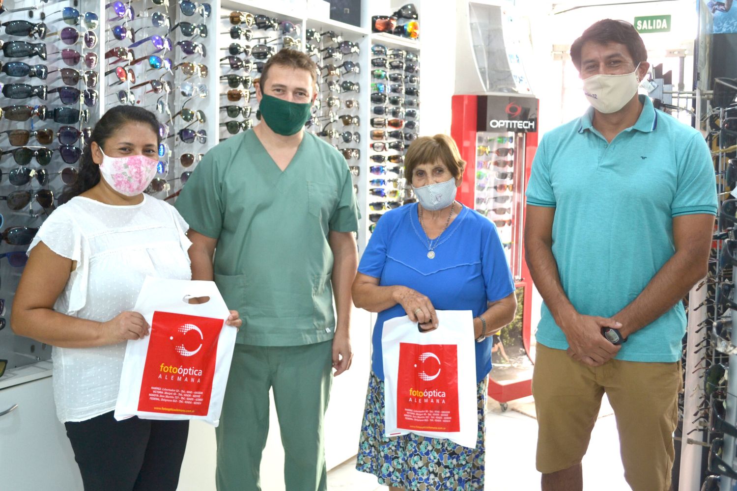 Óptica Alemana entregó sus órdenes de compra
